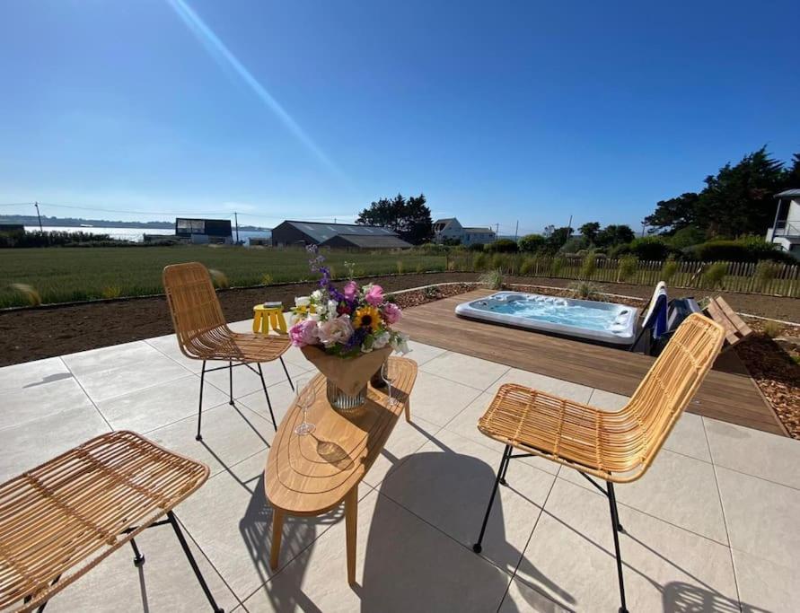 Villa Neuve Pour 6 Personnes Avec Spa Carantec Zewnętrze zdjęcie